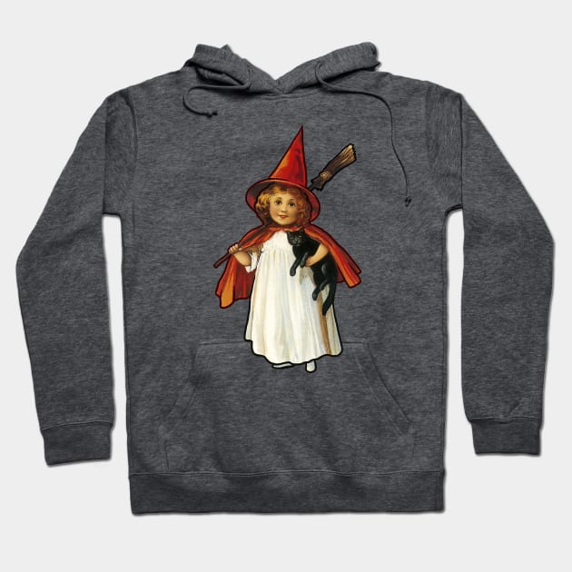 CUTE KITTY WITCH HALLOWEEN2 Hoodie by AtomicMadhouse